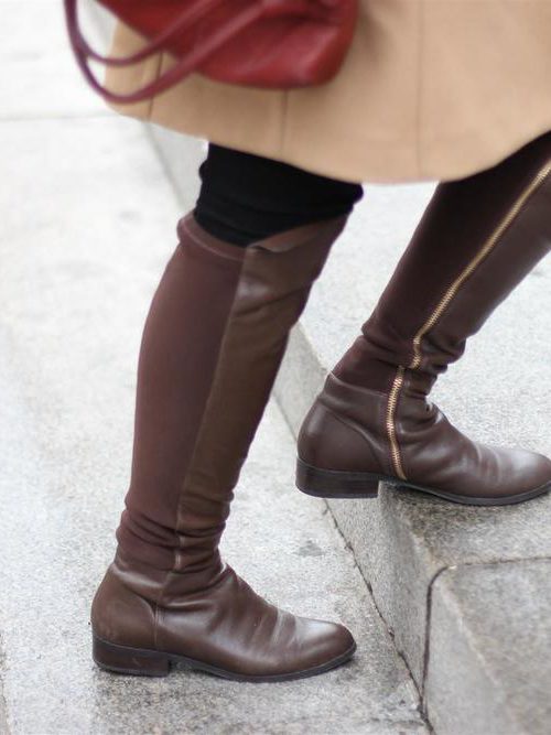 On the Met Steps: Michael Kors Bromley Riding Boots