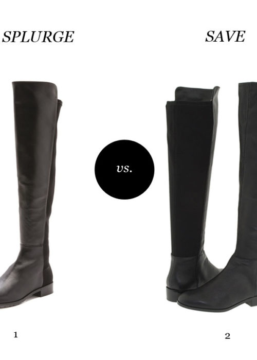 SPLURGE VS. SAVE | OVER-THE-KNEE RIDING BOOTS