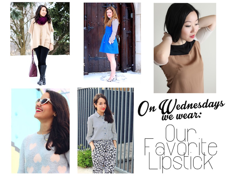 Fashion blogger on their favourite lipsticks 