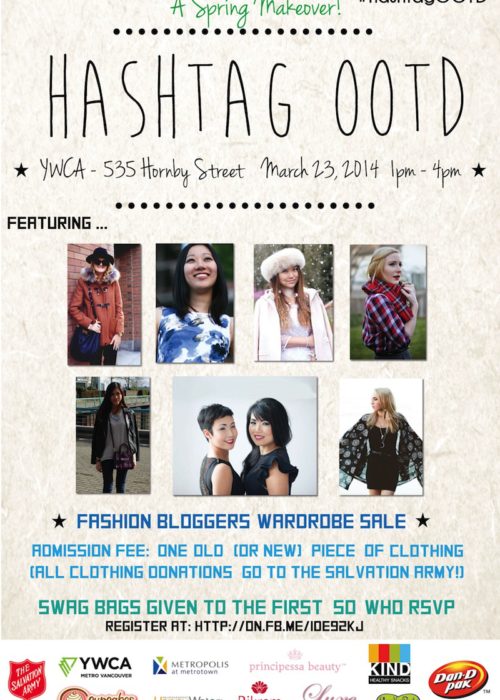 Vancouver Fashion Blogger Wardrobe Sale – MARCH 23rd