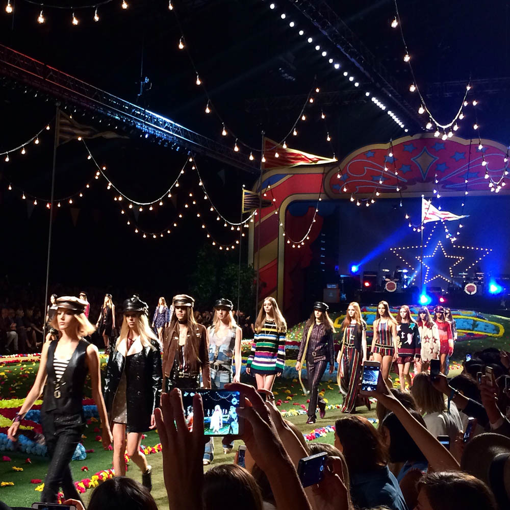 All the punk rock and boho looks at Tommy Hilfiger