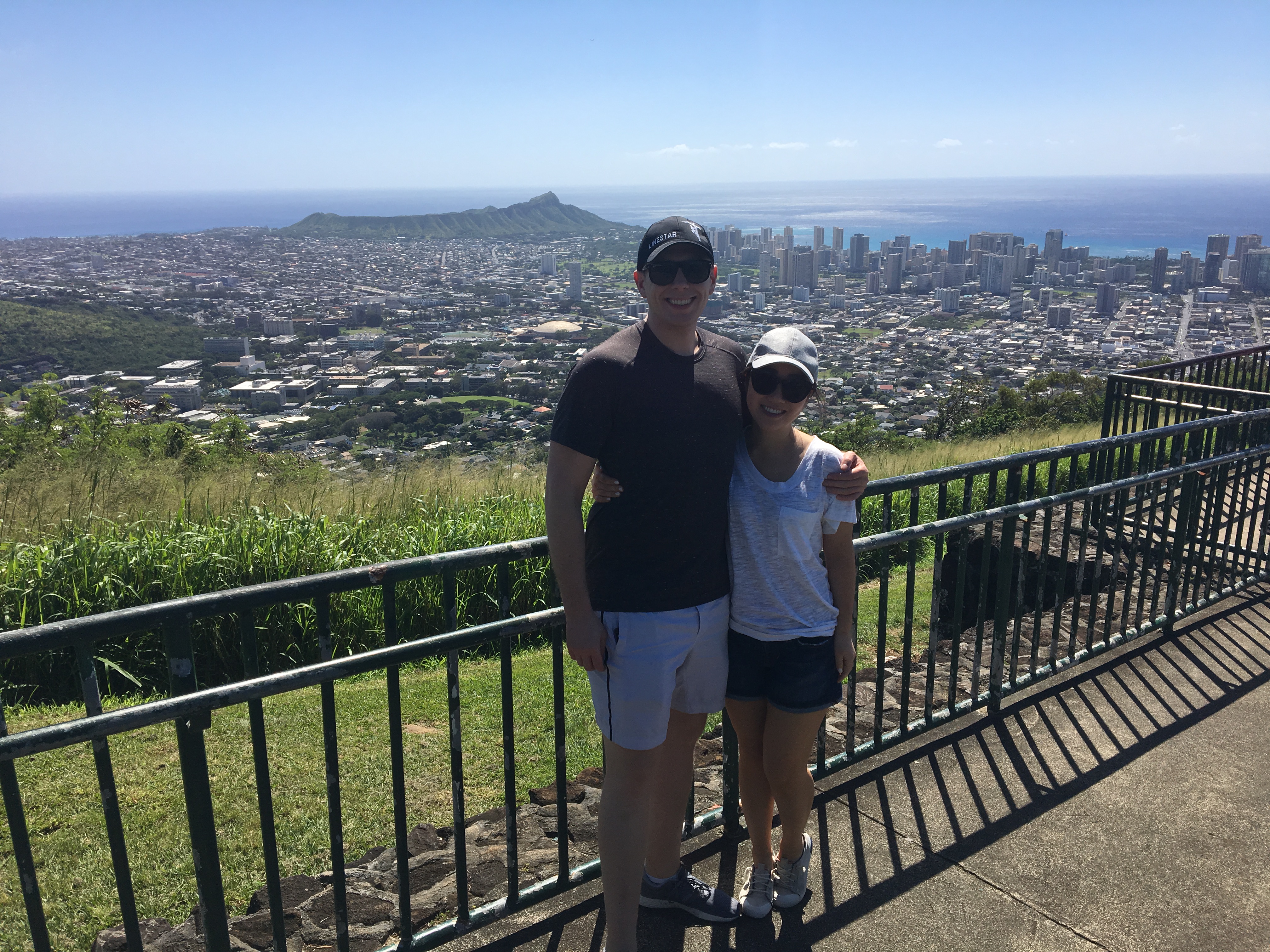 Honolulu Tantalus lookout view