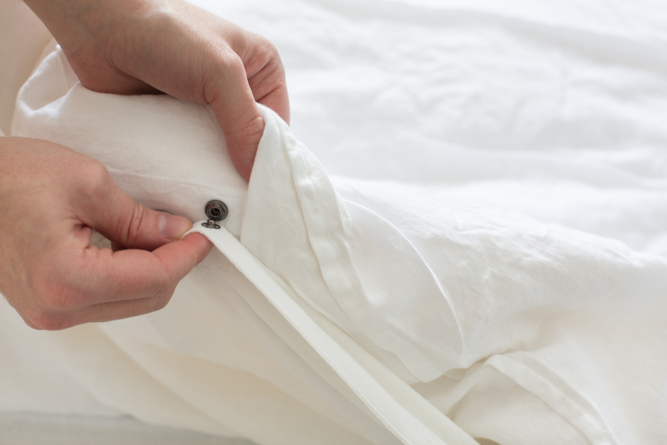 Primary linen bedding snaps