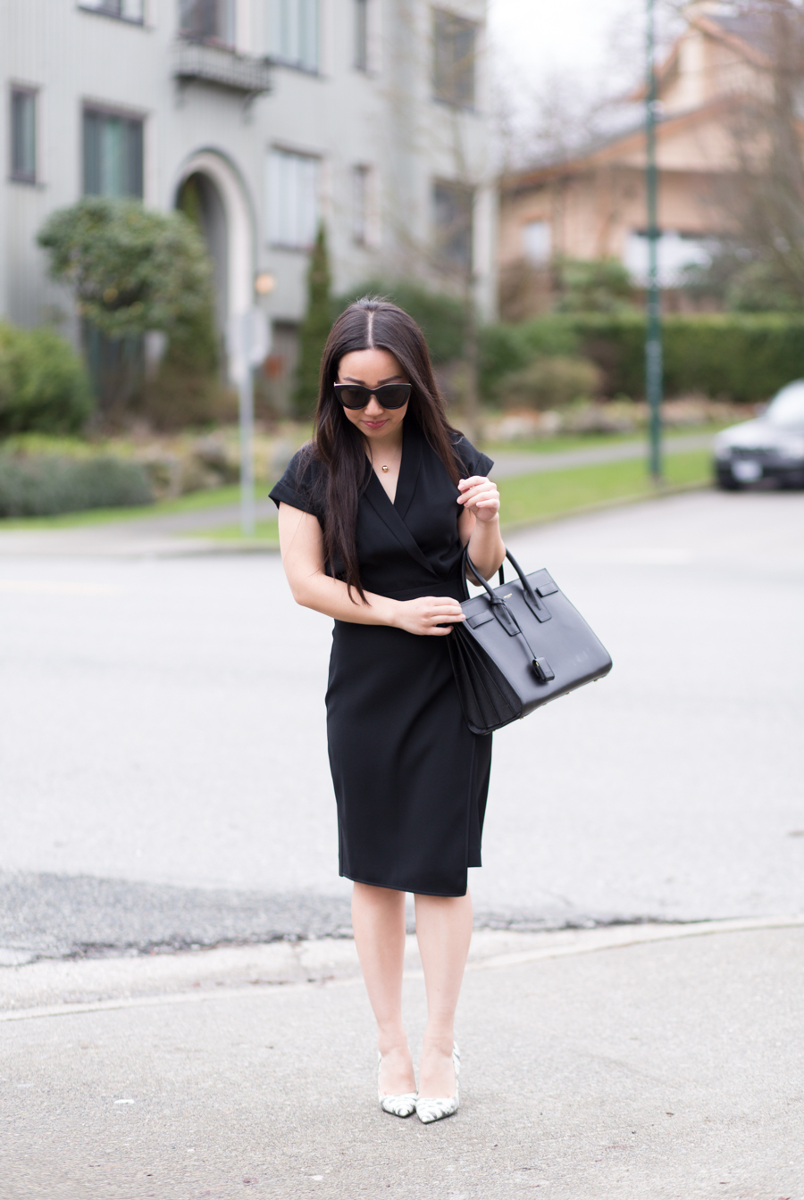 MM Lafleur Tory Dress 9 to 5 style blogger