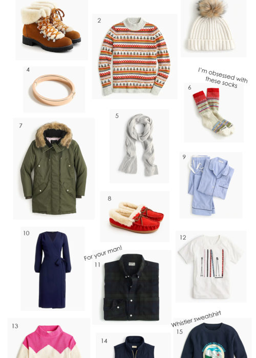 J.Crew Robson In-Store Holiday Gift Guide (& Gift with Purchase!)