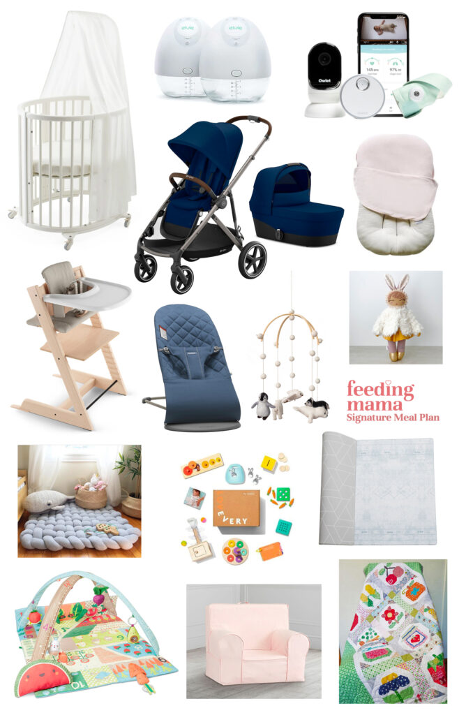newborn baby essentials and wishlist over $100